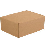 11-1/8"x8-3/4"x4" Kraft Deluxe Literature Mailer, 200#/ECT-32-B