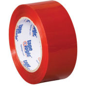 Tape Logic Carton Sealing Tape, 2.2 Mil, 2" x 110 Yds., Red, T90222R18PK - Pkg Qty 18