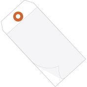 6-1/4"x3-1/8" Self Laminating Tags, White, 100 Pack