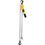 OZ Lifting Lever Hoist With Std. Overload Protection 3/4 Ton Cap. 10' Lift