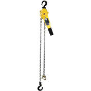 OZ Lifting Lever Hoist With Std. Overload Protection 3/4 Ton Cap. 15' Lift