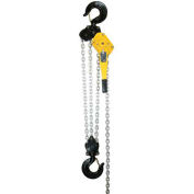 OZ Lifting Lever Hoist With Std. Overload Protection 9 Ton Cap. 5' Lift