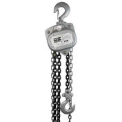 OZ Lifting Heavy Duty Economy Manual Chain Hoist, 1 Ton Cap. 20' Lift