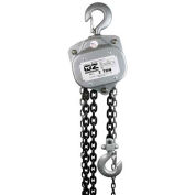 OZ Lifting Heavy Duty Economy Manual Chain Hoist, 2 Ton Cap. 10' Lift