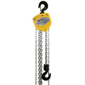 OZ Lifting Manual Chain Hoist With Std. Overload Protection 20' Lift, 2 Ton Cap.