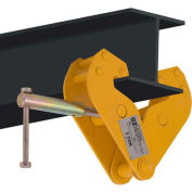 OZ Lifting OZ3BC Beam Clamp 3 Ton Cap., Fits Beam Flange Range 3.15"-12.60"