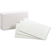 Oxford UnRule Index Cards 30, 3" x 5", White, 100/Pack