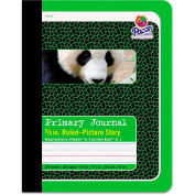 Pacon Primary Journal 2428, 5/8" Ruling, 9-3/4" x 7-1/2", White, 100 Sheets/Pack