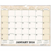 House of Doolittle Recycled Monthly Horizontal Wall Calendar, 14.88 x 12, 2024