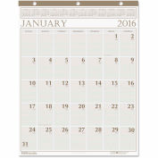 House of Doolittle Recycled Large Print Monthly Wall Calendar, Leatherette Binding, 20 x 26, 2024