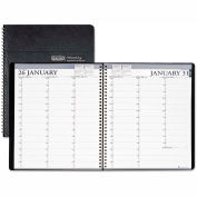 House of Doolittle Recycled Two-Year Professional Weekly Planner, 11 x 8.5, Black, 2024-2025