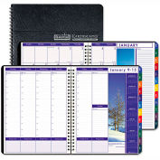 House of Doolittle Recycled Earthscapes Weekly/Monthly Planner, 11 x 8.5, Black, 2024