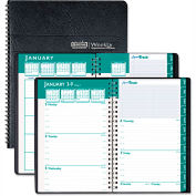 House of Doolittle Recycled Express Track Weekly/Monthly Appointment Book, 8 x 5, Black, 2024-2025