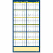 House of Doolittle Recycled Reversible Yearly Wall Planner, 60 x 26, 2024