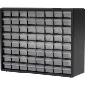 AKRO-MILS Parts Storage Cabinet - 20x6.38x15.81" - (64) 2-1/8x5-1/4x1-1/2" Drawers