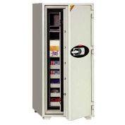 Wilson Safe Fire Data and Media Safe, Electronic Lock, 29-1/4"W x 27"D x 87-3/4"H, Gray