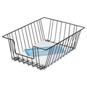Fellowes Wire Desk Tray Legal Size 12" x 16-1/2" x 5" Black