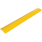 Vestil LHCR-60-Y Aluminum Hose & Cable Crossover, Yellow, 59-7/8" x 9-1/8" x 1-1/2"