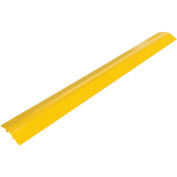 Vestil LHCR-72-Y Aluminum Hose & Cable Crossover, Yellow, 71-7/8" x 9-1/8" x 1-1/2"