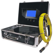 Forbest Portable Color Sewer/Drain Camera, 65' Cable W/ Aluminum Case, FB-PIC3188D-65