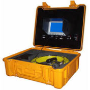Forbest Portable Color Sewer/Drain Camera, 65' Cable W/ Heavy Duty Waterproof Case, FB-PIC3188DN-65