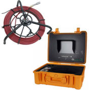 Forbest Layflat Color Sewer/Drain Camera,150' Cable W/ Sonde Transmitter,Footage Counter FB-PIC3588A