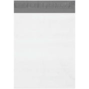 2.5 Mil Self Seal Expansion Poly Mailers 13"x16"x2" White 100 Pack