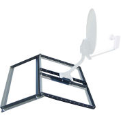Non-Pentrating Pitched Roof Mount, Gray