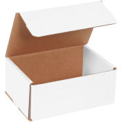 7"x5"x3" White Corrugated Mailer