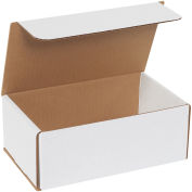 8"x5"x3" White Corrugated Mailer - Pkg Qty 50