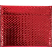 13-3/4"x11" Red Glamour Bubble Mailer, 48 Pack