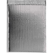 13"x17-1/2" Silver Glamour Bubble Mailer, 100 Pack