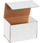 9"x6"x6" White Corrugated Mailer - Pkg Qty 50