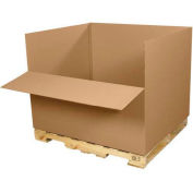 Easy Load Cargo Containers, 48" x 40" x 36", Kraft - Pkg Qty 5