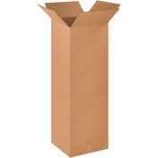 16" x 16" x 48" Corrugated Boxes - Pkg Qty 10