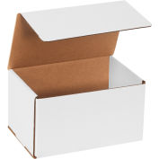 9"x6"x5" White Corrugated Mailer - Pkg Qty 50