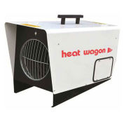 Heat Wagon Electric Heater, 18/12 KW, 65,000 BTU, 240 V, 3 Phase, Ductable, 940 CFM