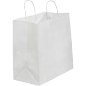 13"x7"x13" Shopping Paper Bags White 250 Pack