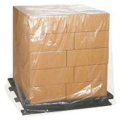 3 Mil Clear Pallet Covers, 51" x 49" x 85", 50 Pack, PC150