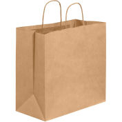 13"x7"x13" Shopping Paper Bags Kraft 250 Pack