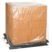3 Mil Clear Pallet Covers, 52"x48"x60", 50 Pack
