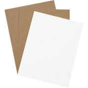 8-1/2"x11" White Chipboard Pads, 960 Pack