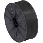 5/32"x7000' Plastic Twist Tie Spool, Black
