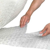 Perforated Heavy Duty Air Bubble Roll 48" x 250' x 1/2", Clear, 1 Roll, BWHD1248P