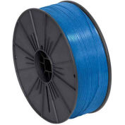 5/32"x7000' Plastic Twist Tie Spool, Blue