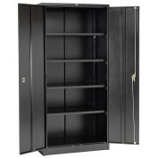 Assembled Storage Cabinet, 36x24x78, Black