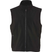 Softshell Vest, Black, 20°F Comfort Rating, 2XL