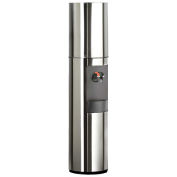 Aquaverve Polished Stainless Steel Commercial Hot/Cold Water Cooler Dispenser
