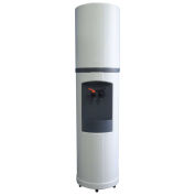 Commercial Hot/Cold Water Cooler, White W/Blue Trim, Aquaverve FH101B-01-B1120-16
