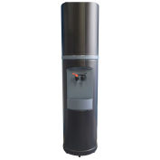 Commercial Hot/Cold Water Cooler, Black W/Blue Trim, Aquaverve FH101B-02-B1120-16